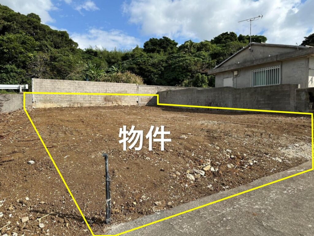 糸満市新垣｜891万円｜土地面積222.5㎡（67.3坪）｜売地