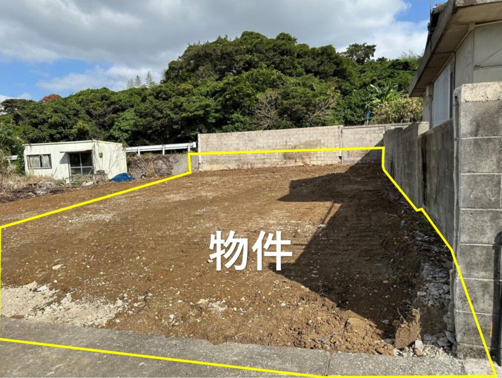 糸満市新垣｜891万円｜土地面積222.5㎡（67.3坪）｜売地