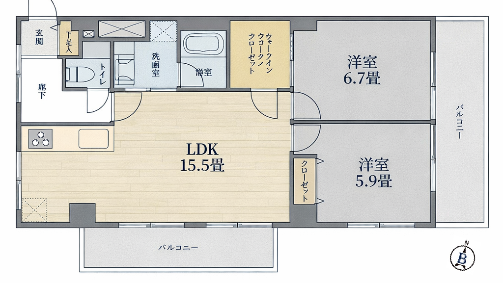 マンション和泉苑｜代田橋駅徒歩9分｜2,980万円｜表面利回り7.85％｜収益マンション