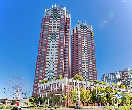 THE TOWERS DAIBA 613号室｜お台場海浜公園駅徒歩2分・11,499万円・50.59㎡・1SLDK｜売買マンション