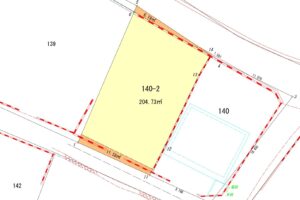 糸満市新垣｜791万円｜土地面積222.5㎡｜高台から海を望む売地