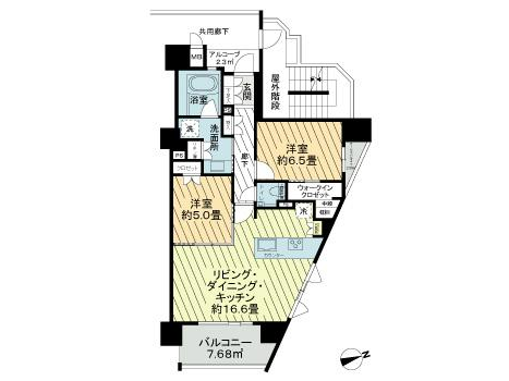 パークナード那覇美栄橋 803号室｜那覇市牧志｜賃料21万円｜2LDK｜68.96㎡｜賃貸マンション