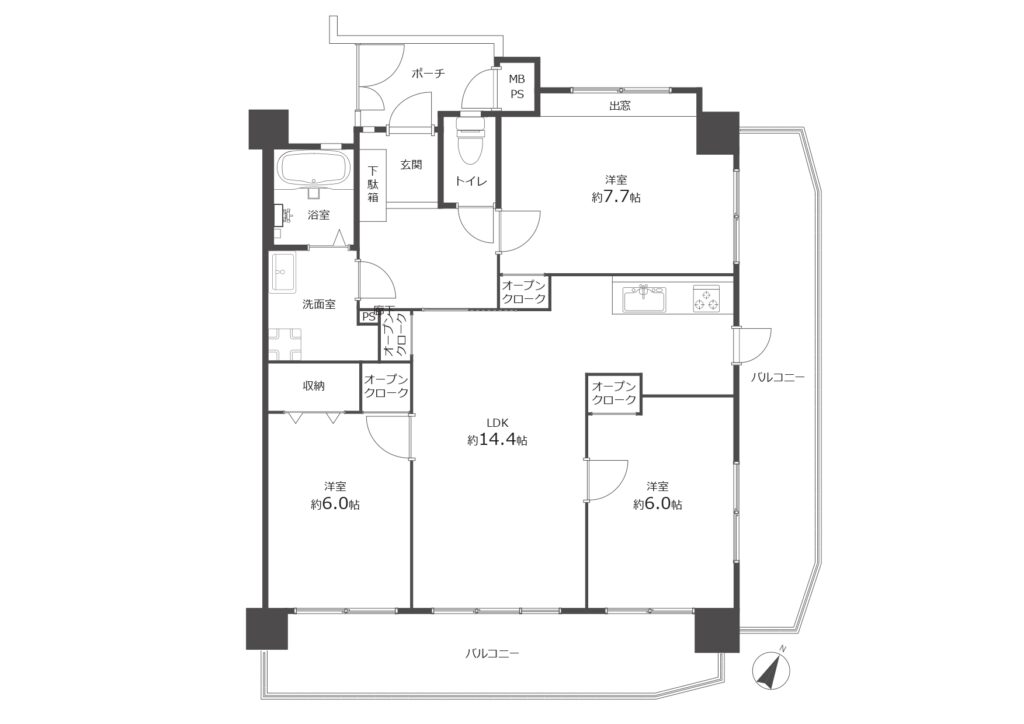 ライオンズマンション真志喜第5｜宜野湾市｜3,290万円｜3LDK｜75.10㎡｜中古マンション
