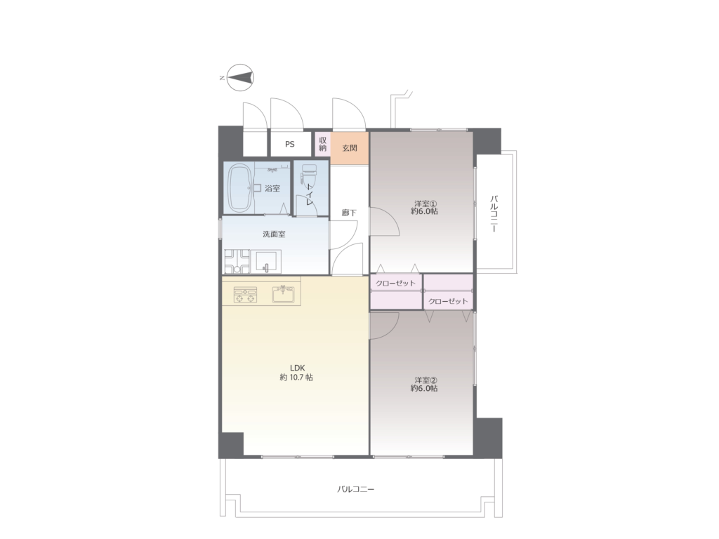 ライオンズマンション曙｜那覇市曙｜2,290万円｜2LDK｜55.19㎡｜中古マンション