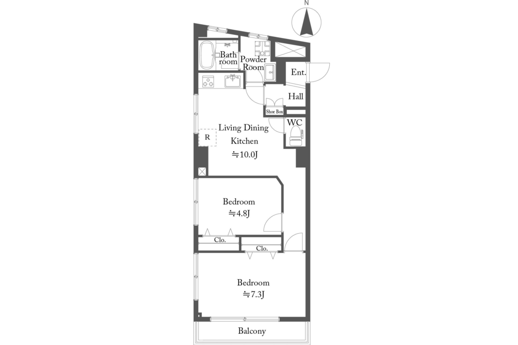 南中野天野マンション｜中野区弥生町4丁目・2,780万円・2LDK｜オーナーチェンジ物件