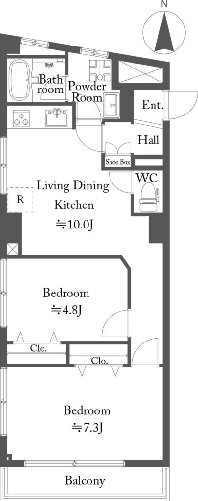 南中野天野マンション｜中野富士見町駅徒歩8分｜2,780万円｜参考利回り約6.90％｜オーナーチェンジ物件