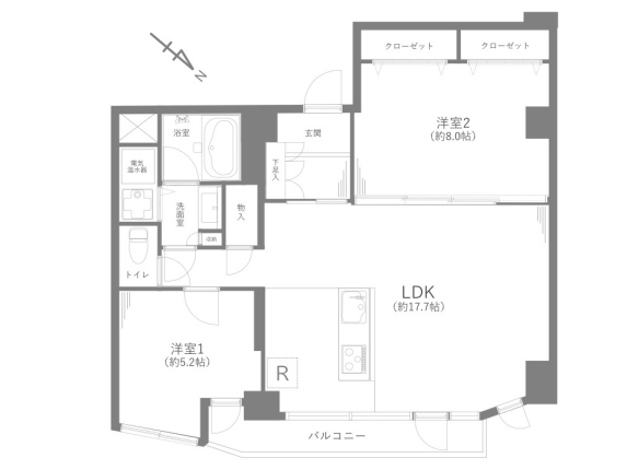 御苑ハイム406号室|新宿御苑前駅徒歩7分・6,499万円・67.07㎡・2LDK|売買マンション