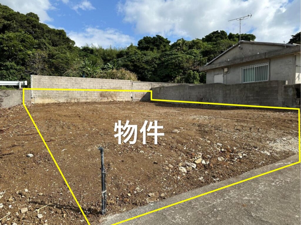 糸満市新垣の売地|222.5㎡・791万円・建築条件なしの高台土地