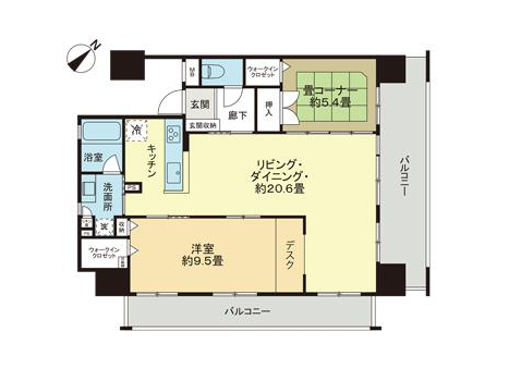ライオンズ小禄オアシスコート603号室|那覇市字小禄・19万円・80.2㎡・2LDK|賃貸マンション