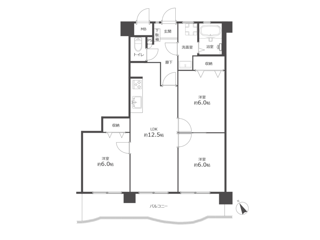 ライオンズマンション三原第2 602号室｜那覇市三原2丁目・3LDK・2,990万円｜売買マンション