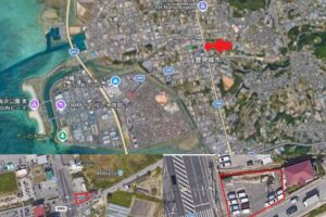 豊見城市字渡橋名の売地｜7,500万円・土地面積378㎡の事業用地