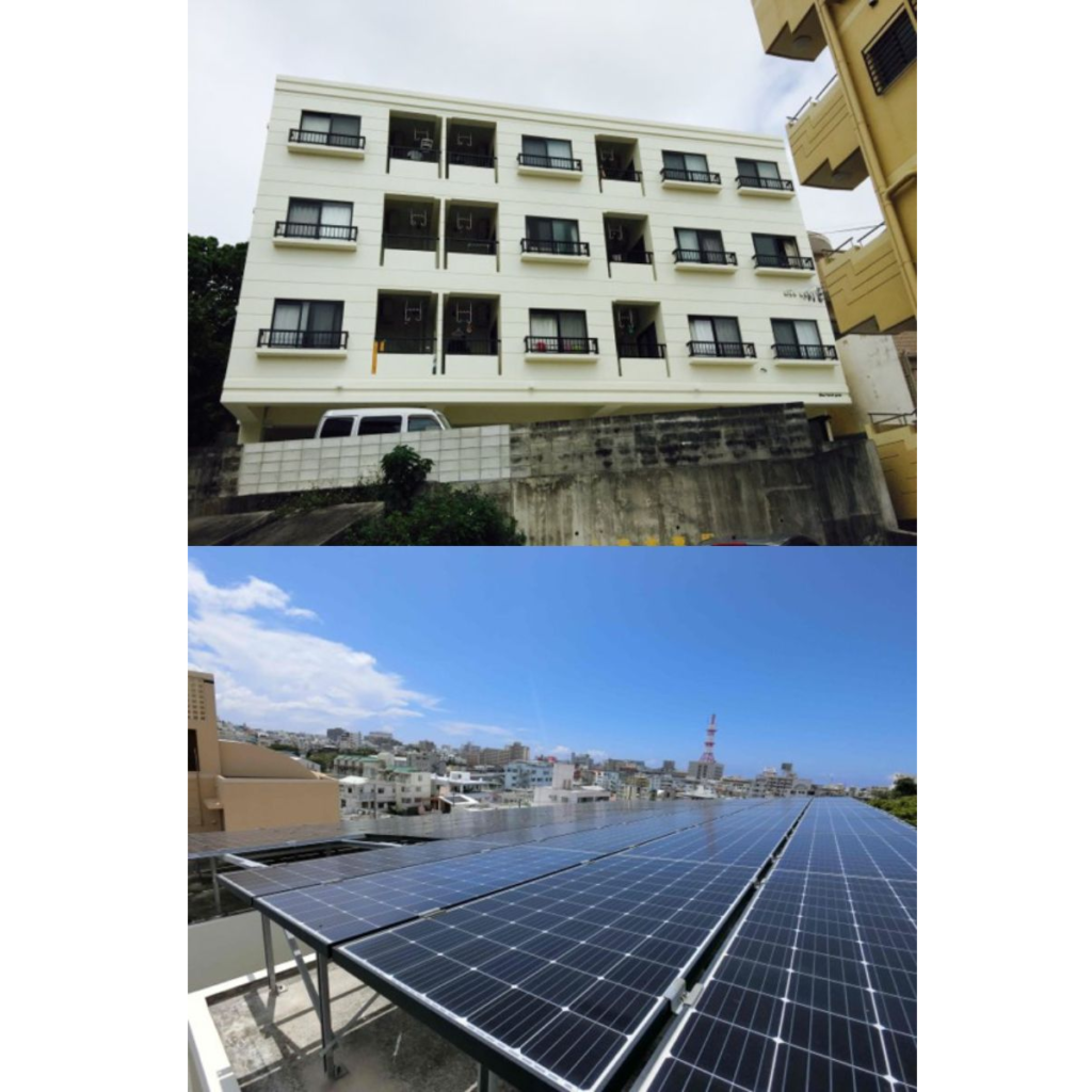 浦添市勢理客1丁目・一棟売アパート|2億500万円・全9戸・RC造4階建|収益物件