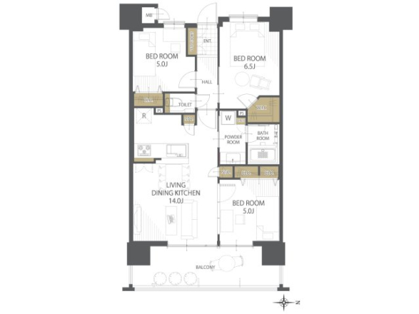 ブランシエラ那覇曙プレミスト907号室｜那覇市曙3丁目・4,790万円・3LDK｜中古マンション