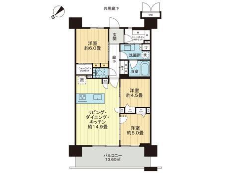 ブランシエラ那覇開南プレミスト309号室｜牧志駅徒歩12分・賃料20万円・72.14㎡・3LDK｜賃貸マンション