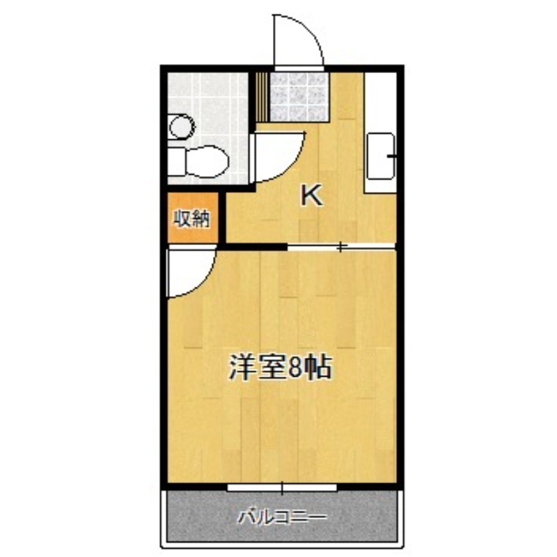 グローリア名護414号室｜名護市大東・1K｜賃貸アパート