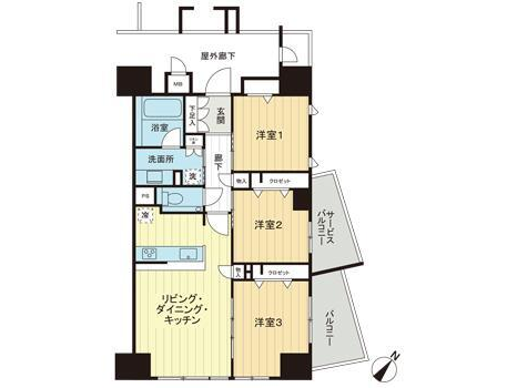 プレミスト奥武山公園 801号室｜那覇市鏡原町｜賃貸マンション