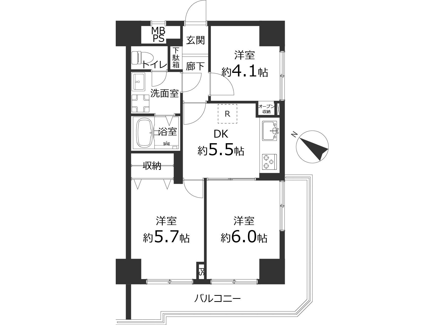ライオンズマンション金町第2 707号室|葛飾区金町|中古マンション