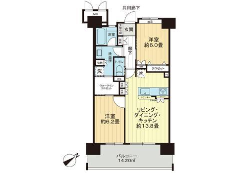 ル・サンク那覇開南 1605号室｜那覇市樋川・高層階2LDK｜賃貸マンション