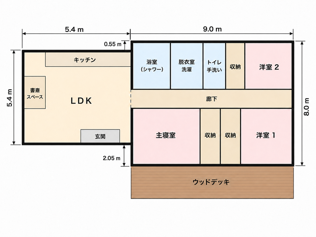 本部町字伊豆味|自然に囲まれた平屋3LDK+書斎・中古戸建|売買物件
